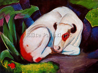 FRANZ MARC FMARC73 ARTIST PAINTING REPRODUCTION HANDMADE CANVAS REPRO WALL DECO