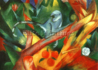 FRANZ MARC FMARC45 ARTIST PAINTING REPRODUCTION HANDMADE CANVAS REPRO WALL DECO