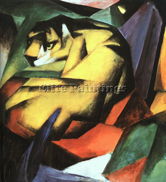 FRANZ MARC FMARC59 ARTIST PAINTING REPRODUCTION HANDMADE CANVAS REPRO WALL DECO