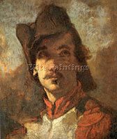 THOMAS COUTURE FRENCH VOLUNTEER STUDY FOR THE ENROLLMENT ARTIST PAINTING CANVAS