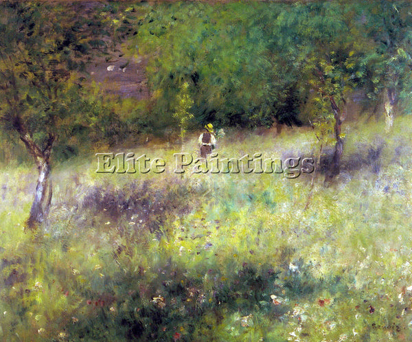 RENOIR FRUHLING IN CHATOU ARTIST PAINTING REPRODUCTION HANDMADE OIL CANVAS REPRO