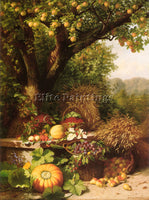 DENMARK FRUITS OF THE GARDEN AND FIELD ARTIST PAINTING REPRODUCTION HANDMADE OIL
