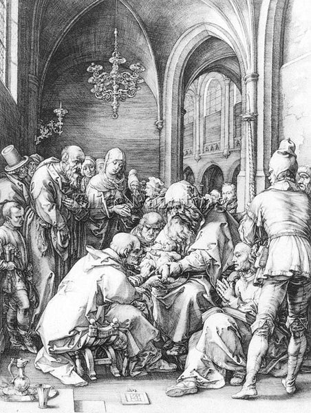 HENDRICK GOLTZIUS CIRCUMCISION IN THE CHURCH OF ST BAVO AT HAARLEM REPRODUCTION