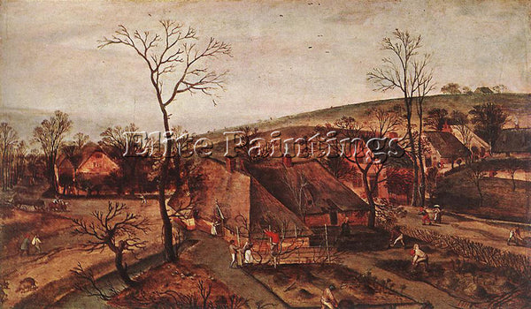 JACOB GRIMMER SPRING ARTIST PAINTING REPRODUCTION HANDMADE OIL CANVAS REPRO WALL