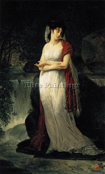 ANTOINE-JEAN GROS CHRISTINE BOYER ARTIST PAINTING REPRODUCTION HANDMADE OIL DECO