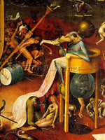 HIERONYMUS BOSCH GARDEN OF EARTHLY DELIGHTS DETAIL1 ARTIST PAINTING REPRODUCTION