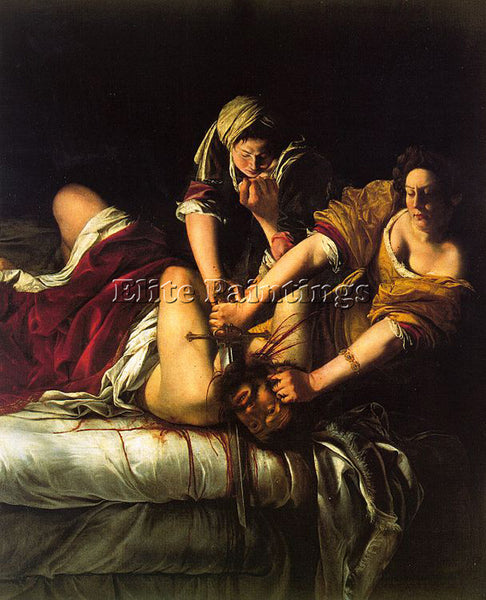ITALIAN GENTILESCHI ARTEMISIA ITALIAN APPROX 1593 1653 ARTIST PAINTING HANDMADE