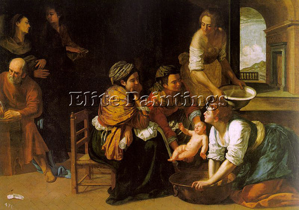 ITALIAN GENTILESCHI ARTEMISIA ITALIAN APPROX 1593 1653 1 ARTIST PAINTING CANVAS