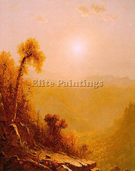 SANFORD ROBINSON GIFFORD OCTOBER IN THE CATSKILLS ARTIST PAINTING REPRODUCTION