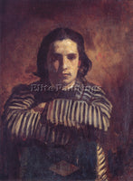 FRENCH GILBERT ALEXANDRE DE SEVERAC PORTRAIT OF MONET ARTIST PAINTING HANDMADE