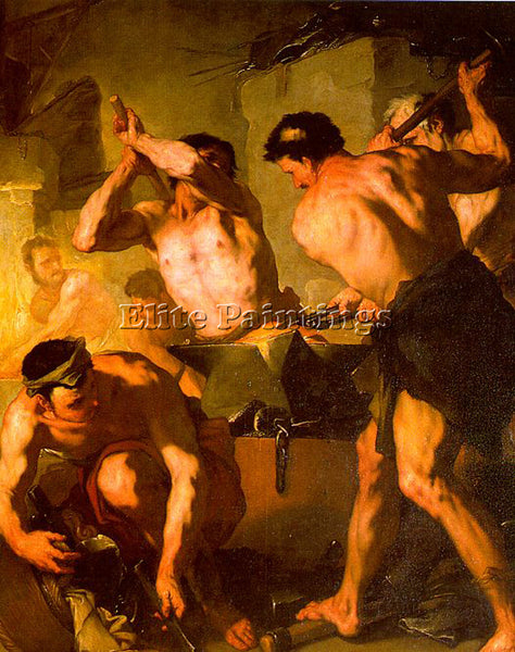 ITALIAN GIORDANO LUCA ITALIAN 1632 1705 1 ARTIST PAINTING REPRODUCTION HANDMADE