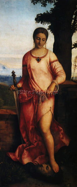 ITALIAN GIORGIO DA CASTELFRANCO CALLED GIORGIONE JUDITH ARTIST PAINTING HANDMADE