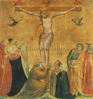 GIOTTO CRUCIFIX MUNICH ARTIST PAINTING REPRODUCTION HANDMADE CANVAS REPRO WALL