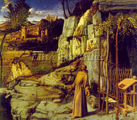 GIOVANNI BELLINI ST FRANCIS IN ECSTASY ARTIST PAINTING REPRODUCTION HANDMADE OIL