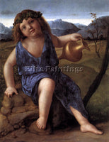 GIOVANNI BELLINI YOUNG BACCHUS ARTIST PAINTING REPRODUCTION HANDMADE OIL CANVAS