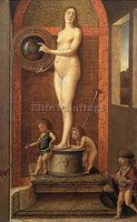 GIOVANNI BELLINI ALLEGORY ARTIST PAINTING REPRODUCTION HANDMADE OIL CANVAS REPRO