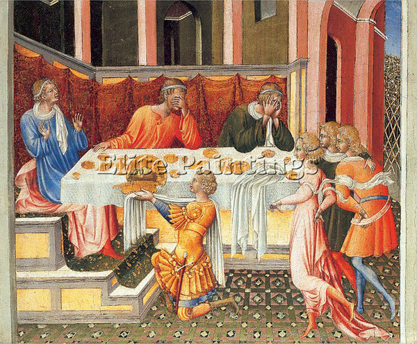 GIOVANNI DI PAOLO GDP4 ARTIST PAINTING REPRODUCTION HANDMADE CANVAS REPRO WALL