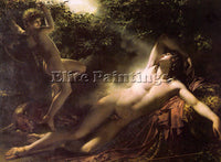 FRENCH GIRODET TRIOSON ANNE LOUIS FRENCH 1767 1824 3 ARTIST PAINTING HANDMADE