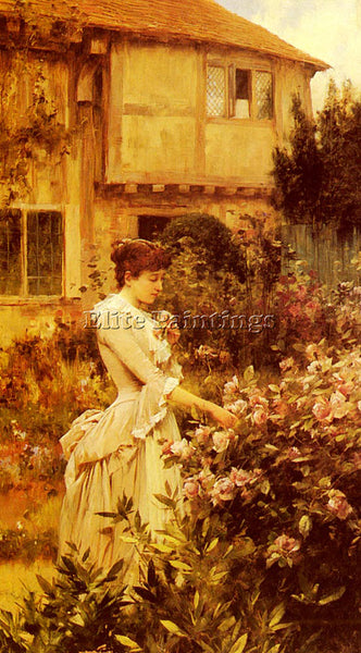 ALFRED GLENDENING A LABOUR OF LOVE ARTIST PAINTING REPRODUCTION HANDMADE OIL ART