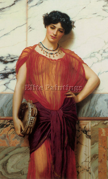 JOHN WILLIAM GODWARD DRUSILLA 1 ARTIST PAINTING REPRODUCTION HANDMADE OIL CANVAS