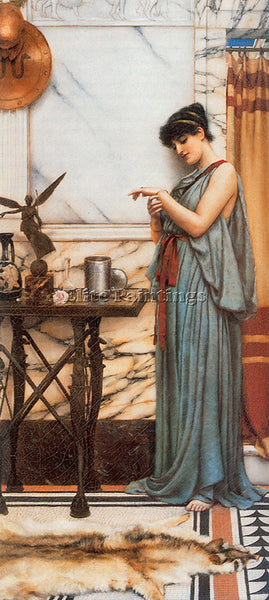 JOHN WILLIAM GODWARD HIS BIRTHDAY GIFT 1 ARTIST PAINTING REPRODUCTION HANDMADE