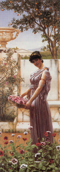 JOHN WILLIAM GODWARD THE FLOWERS OF VENUS 1890 ARTIST PAINTING REPRODUCTION OIL