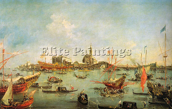ITALIAN GUARDI FRANCESCO ITALIAN 1712 1793 ARTIST PAINTING REPRODUCTION HANDMADE