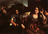 GUERCINO GIOVANNI FRANCESCO BARBIERI ITALIAN APPROX 1591 1666 5 ARTIST PAINTING