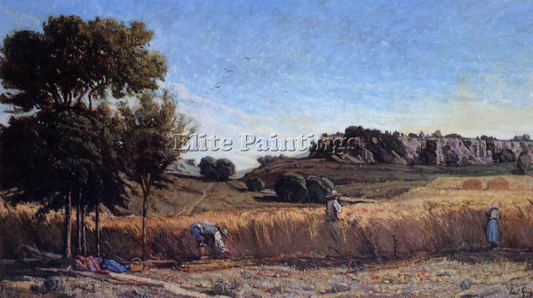 PAUL-CAMILLE GUIGOU  FIELD OF WHEAT ARTIST PAINTING REPRODUCTION HANDMADE OIL