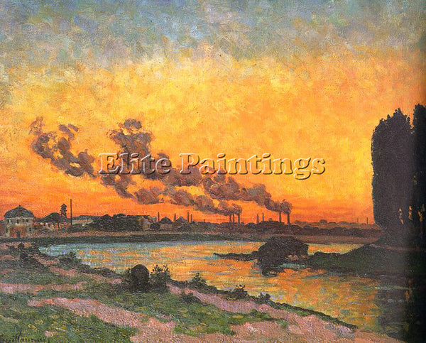 FRENCH GUILLAUMIN J B ARMAND FRENCH 1841 1927 ARTIST PAINTING REPRODUCTION OIL