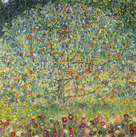 GUSTAV KLIMT APPLE TREE ARTIST PAINTING REPRODUCTION HANDMADE CANVAS REPRO WALL