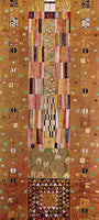 GUSTAV KLIMT FRIEZE ARTIST PAINTING REPRODUCTION HANDMADE CANVAS REPRO WALL DECO