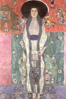 GUSTAV KLIMT PORTRAIT OF ADELE BLOCH BAUER02 ARTIST PAINTING HANDMADE OIL CANVAS