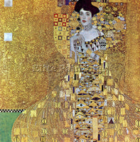 GUSTAV KLIMT PORTRAIT OF BLOCK BAUER 2 ARTIST PAINTING REPRODUCTION HANDMADE OIL