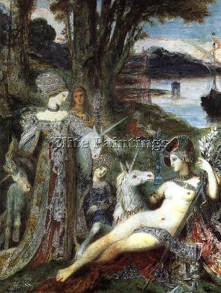 GUSTAVE MOREAU CACLOB43 ARTIST PAINTING REPRODUCTION HANDMADE CANVAS REPRO WALL