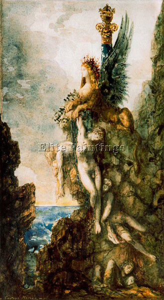 GUSTAVE MOREAU CAMFO9IJ ARTIST PAINTING REPRODUCTION HANDMADE CANVAS REPRO WALL