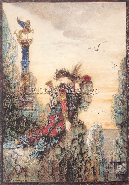 GUSTAVE MOREAU GM12 ARTIST PAINTING REPRODUCTION HANDMADE CANVAS REPRO WALL DECO