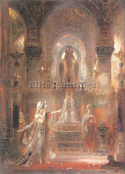 GUSTAVE MOREAU GM14 ARTIST PAINTING REPRODUCTION HANDMADE CANVAS REPRO WALL DECO