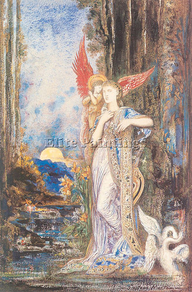 GUSTAVE MOREAU GM26 ARTIST PAINTING REPRODUCTION HANDMADE CANVAS REPRO WALL DECO
