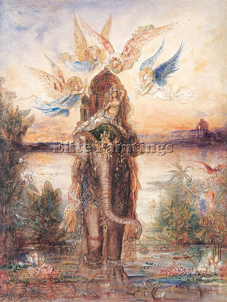 GUSTAVE MOREAU GM29 ARTIST PAINTING REPRODUCTION HANDMADE CANVAS REPRO WALL DECO