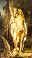 GUSTAVE MOREAU JASON ARTIST PAINTING REPRODUCTION HANDMADE OIL CANVAS REPRO WALL