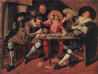 DIRCK HALS MERRY PARTY IN A TAVERN ARTIST PAINTING REPRODUCTION HANDMADE OIL ART
