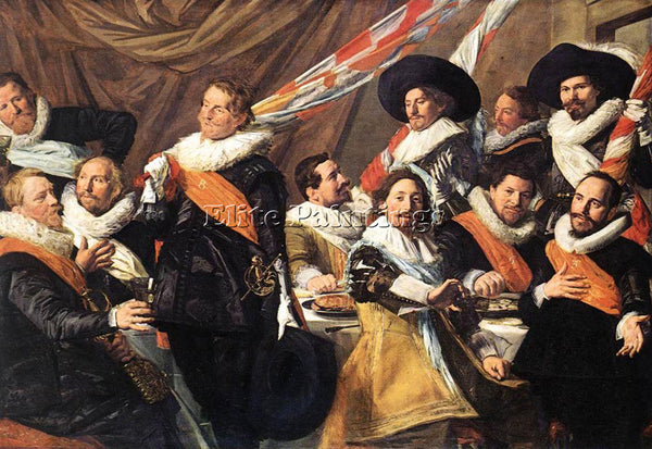 FRANS HALS BANQUET OFFICERS ST GEORGE CIVIC GUARD COMPANY 1 ARTIST PAINTING OIL