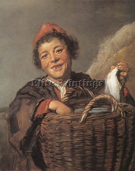 FRANS HALS FISHER BOY ARTIST PAINTING REPRODUCTION HANDMADE OIL CANVAS REPRO ART