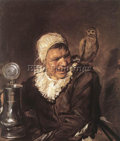 FRANS HALS MALLE BABBE ARTIST PAINTING REPRODUCTION HANDMADE CANVAS REPRO WALL