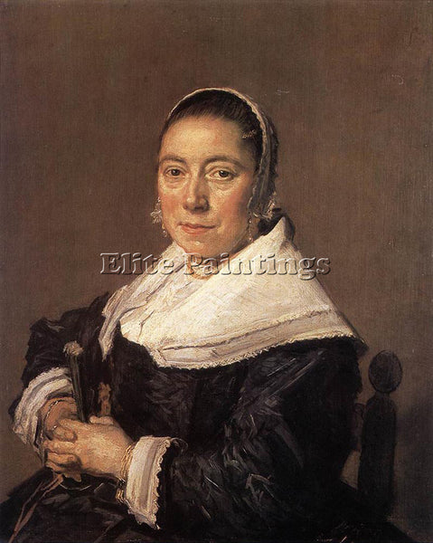 FRANS HALS PORTRAIT OF A SEATED WOMAN PRESUMEDLY MARIA VERATTI PAINTING HANDMADE