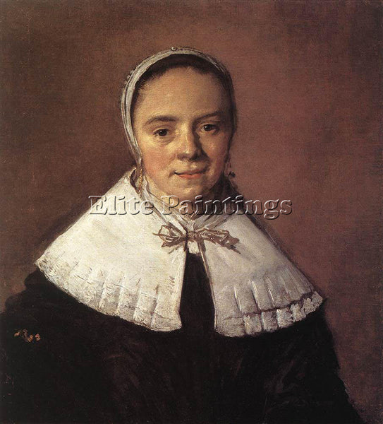 FRANS HALS PORTRAIT OF A WOMAN 1655 ARTIST PAINTING REPRODUCTION HANDMADE OIL