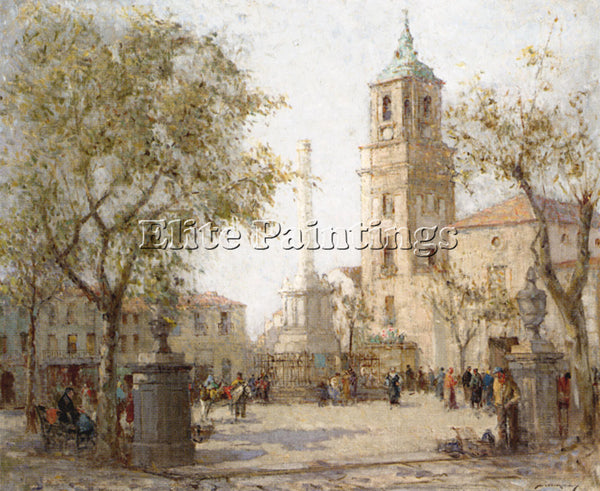 WILLIAM LEE HANKEY THE CATHEDRAL ALGECIRAS ARTIST PAINTING REPRODUCTION HANDMADE
