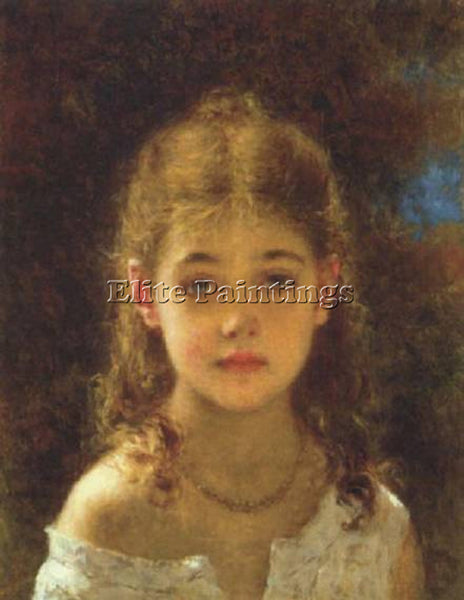 ALEXEI ALEXEIVICH HARLAMOFF ALEXEJE WITSCH MIGNON ARTIST PAINTING REPRODUCTION