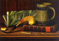 AMERICAN HARNETT WILLIAM MICHAEL AMERICAN 1851 1892 2 ARTIST PAINTING HANDMADE